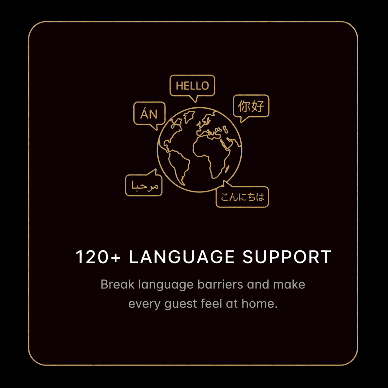 120+ Language Support