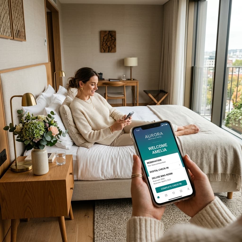 Digital check-in experience