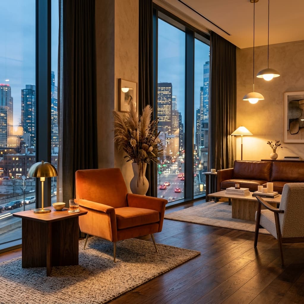 Luxury hotel interior