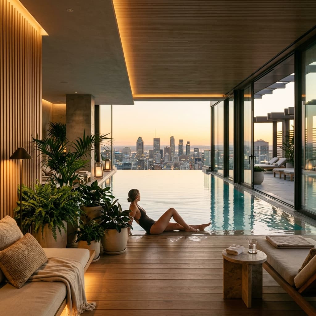 Spa upsell experience